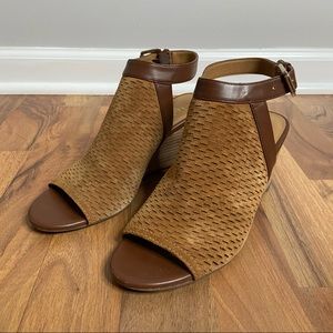 Brown Wedge Sandals